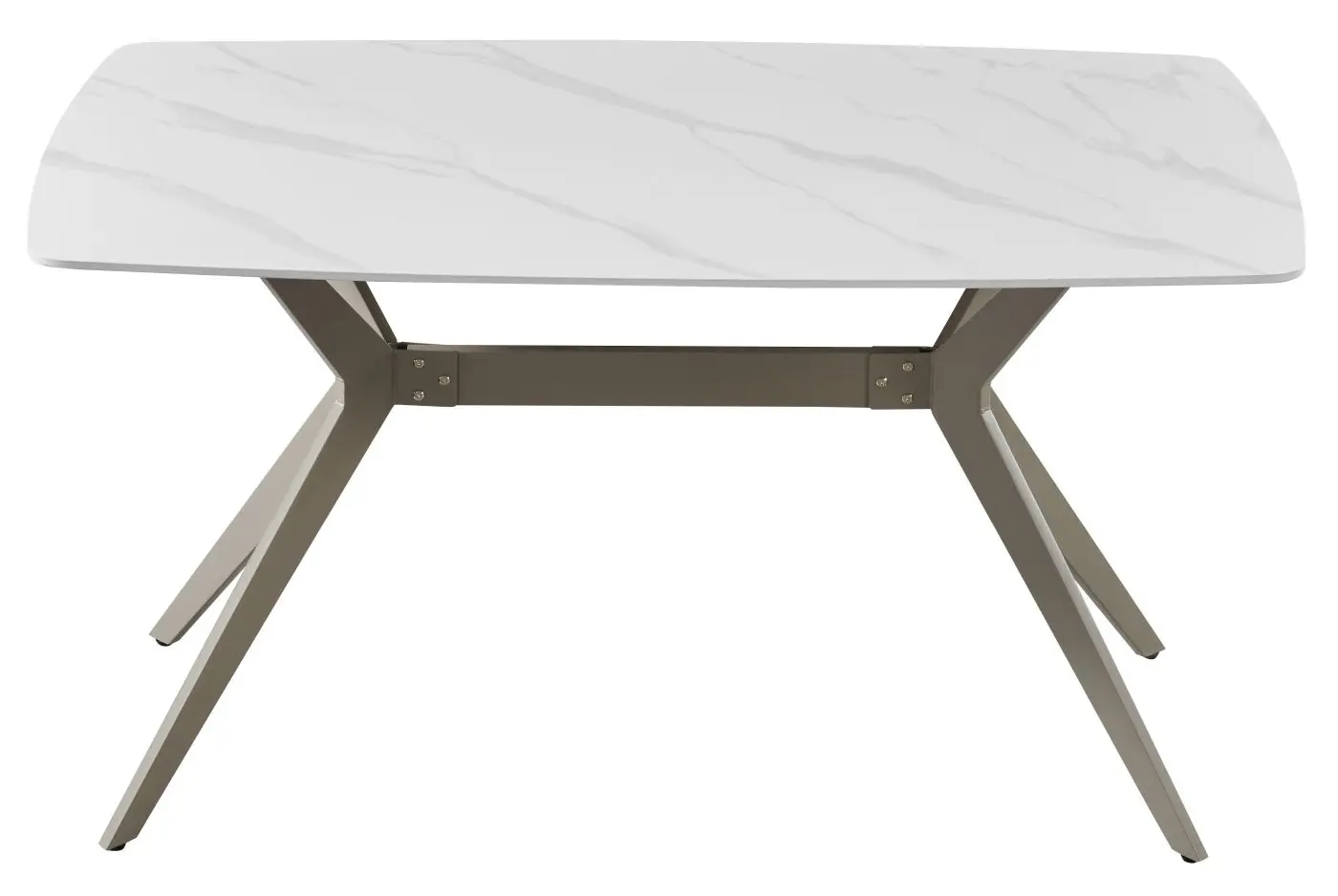 Esstisch Zinasco weiß marmoriert