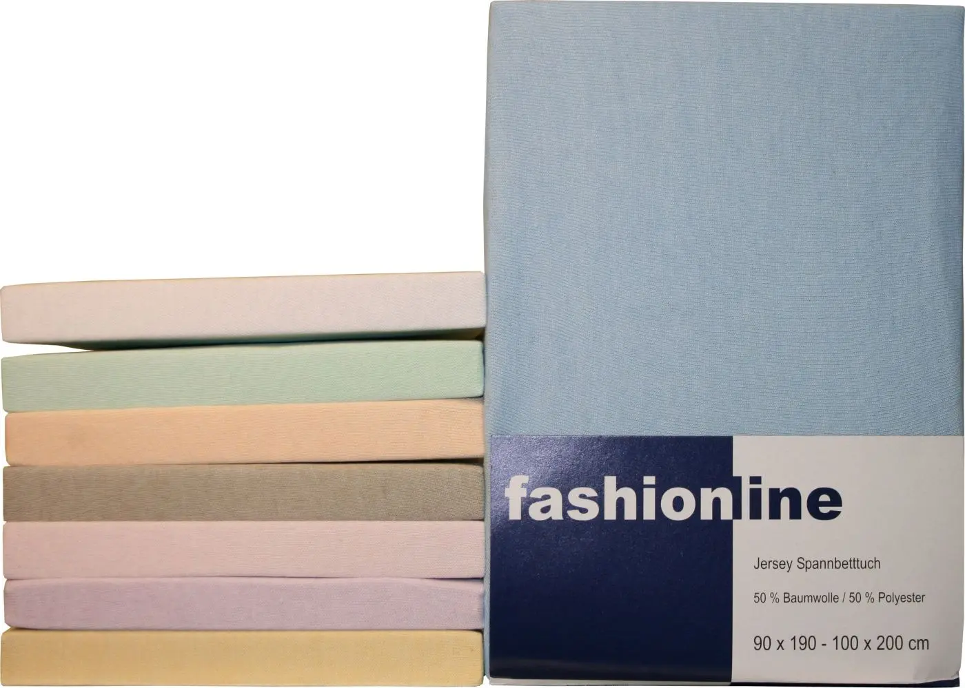 Spannbettlaken verschiedene Farben 180 x 200 cm