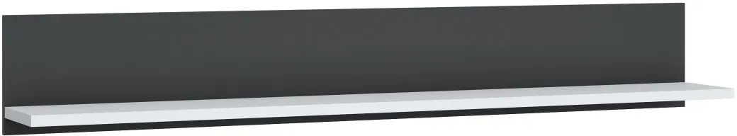 Wandboard Campania weiß/anthrazit