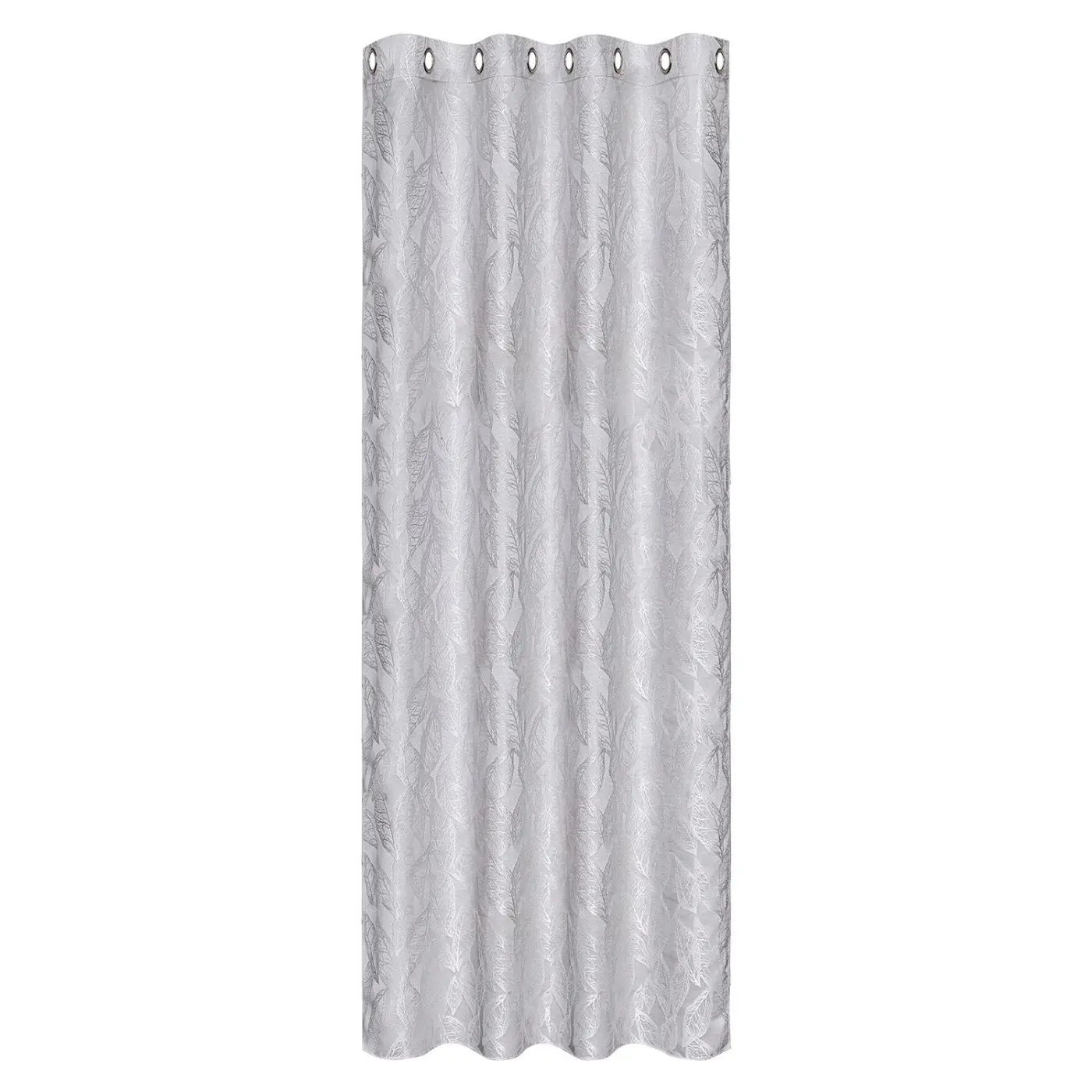 Ösenschal 140 x 245 cm silber