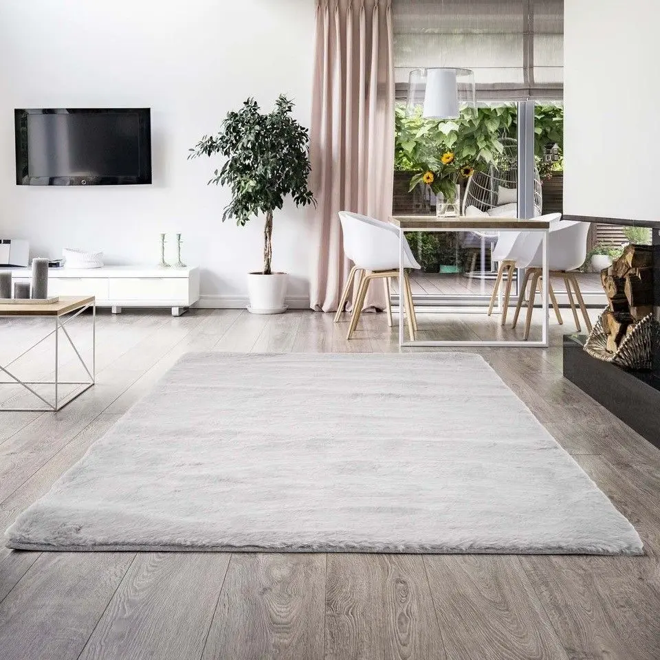 Teppich Soft Touch 160 x 230 cm in grau