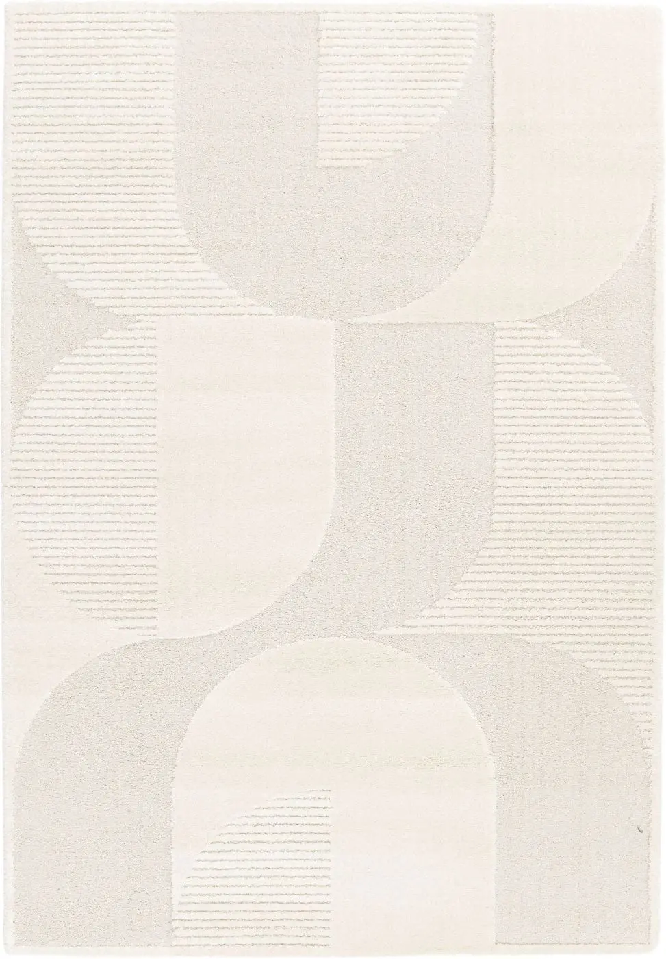 Teppich Cocoon 80 x 150 cm weiß