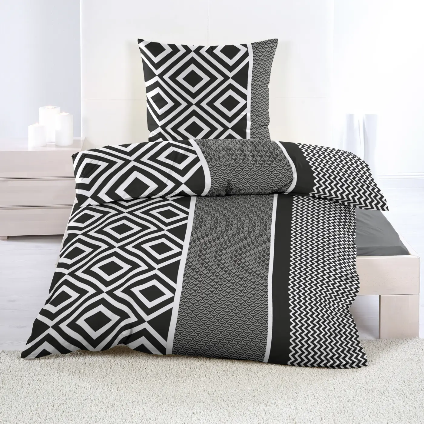 Biber Bettwäsche 135 x 200 cm 