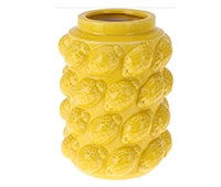 Gelbe Zitronenvase bei Möbel AS