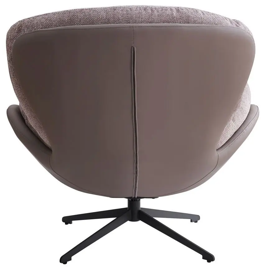 Lounge-Sessel lila drehbar