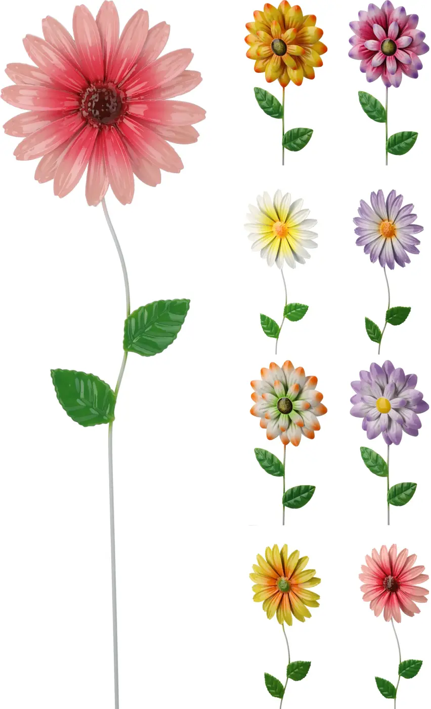 Gartenstecker Blume bunt Gartenstecker Blume bunt