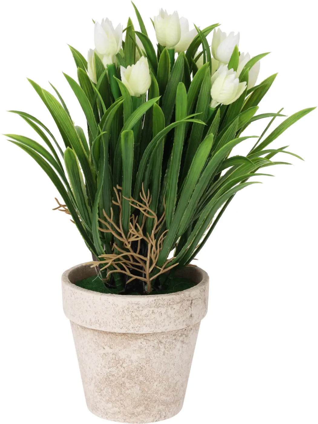 Dekoblume Tulpe im Topf