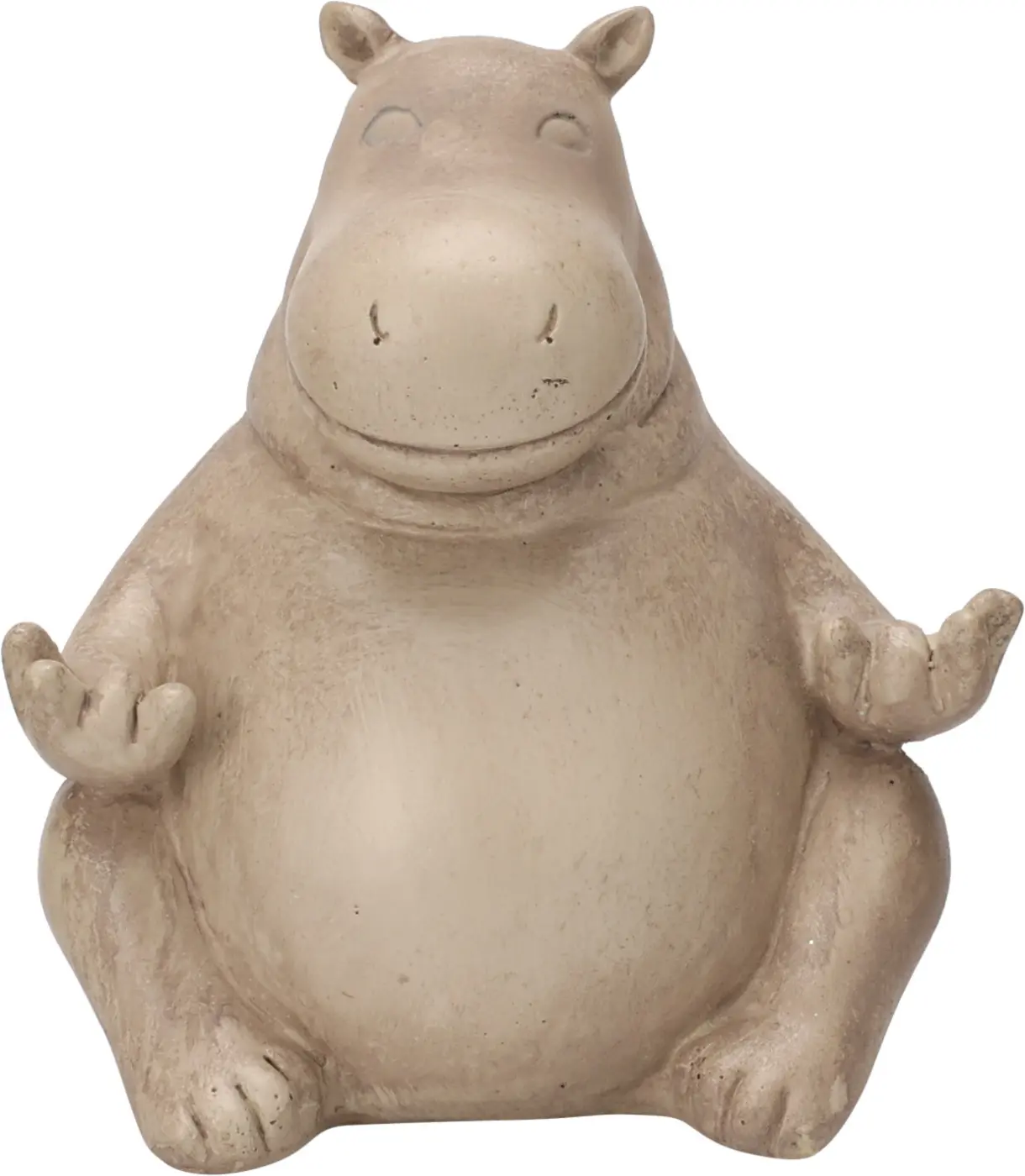 Dekofigur Hippo Yoga