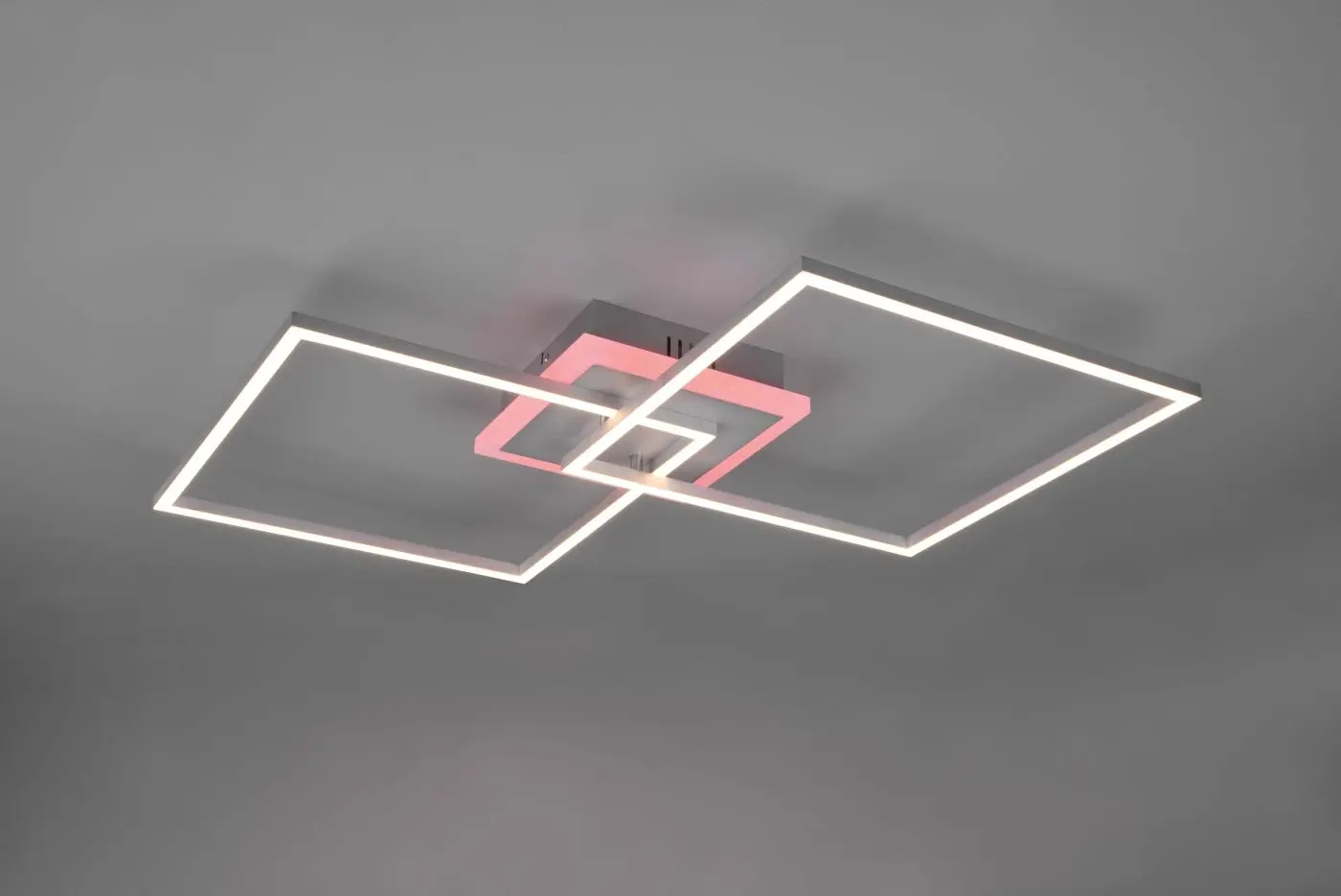 LED-Deckenleuchte Arribo titanfarbig
