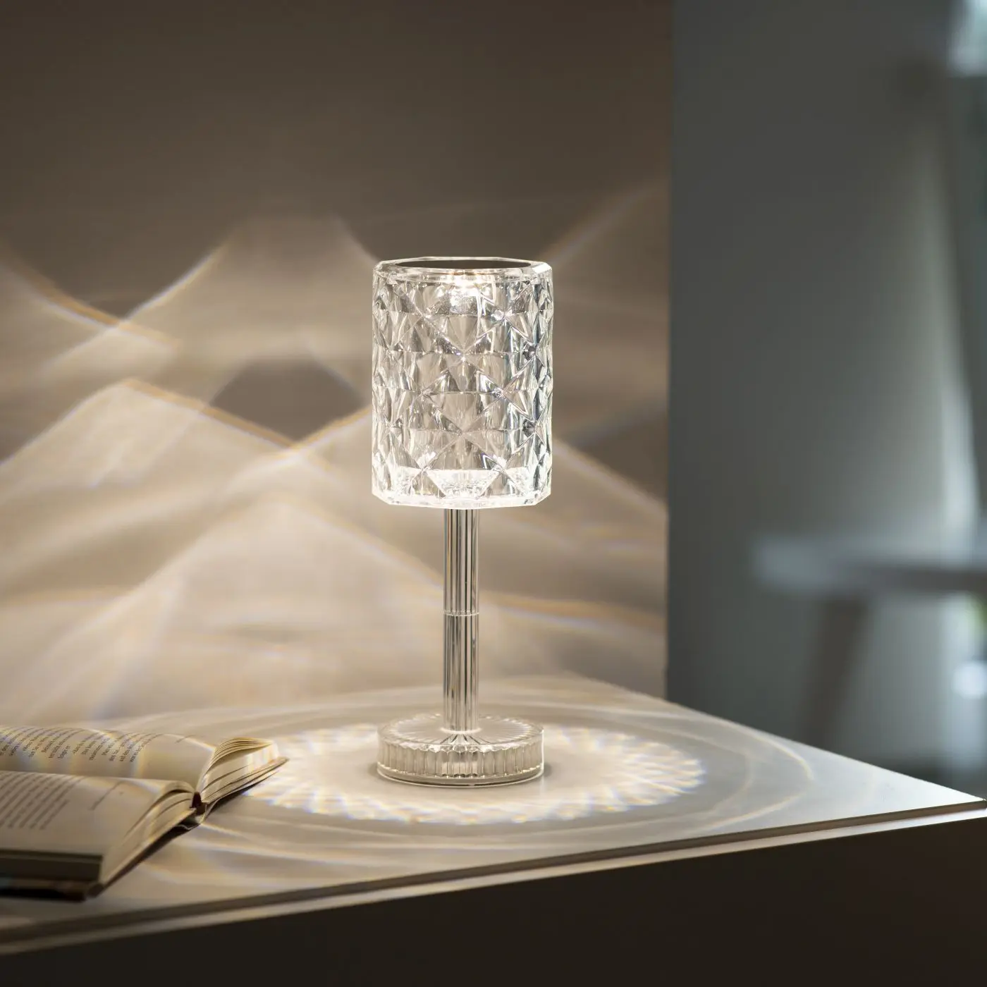 LED-Tischleuchte Kristala 