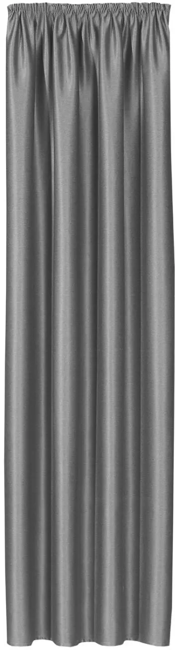 Kombigardine silbergrau 140 x 245 cm