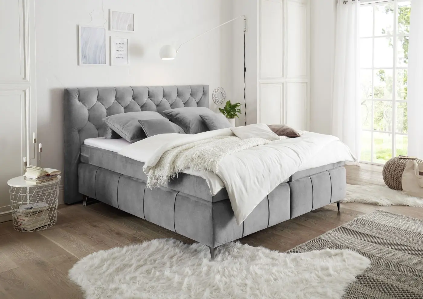 Boxspringbett Pembroke 180 x 200 cm