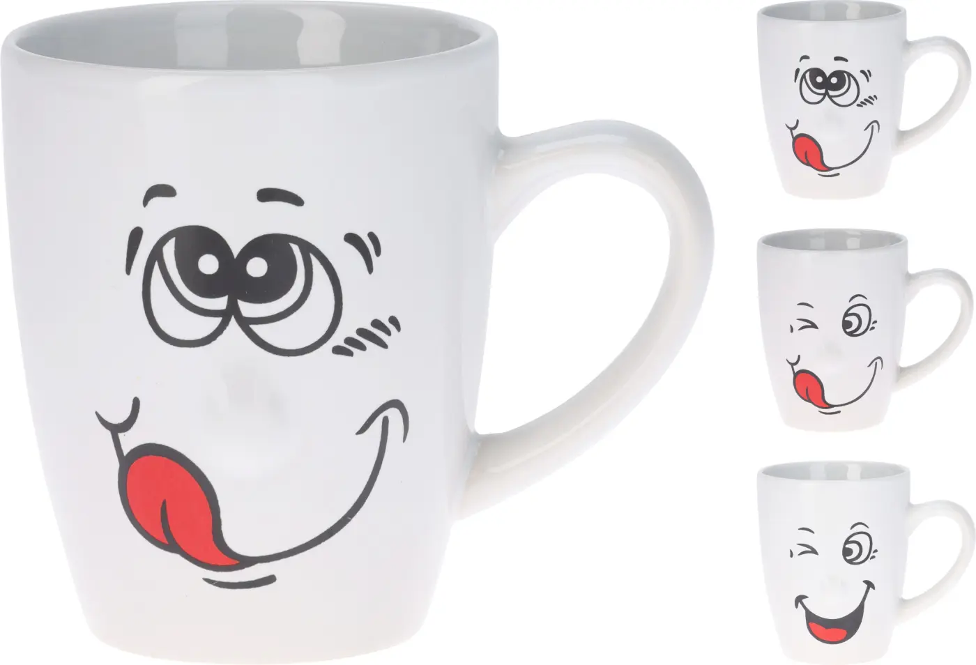 Becher Gesicht
