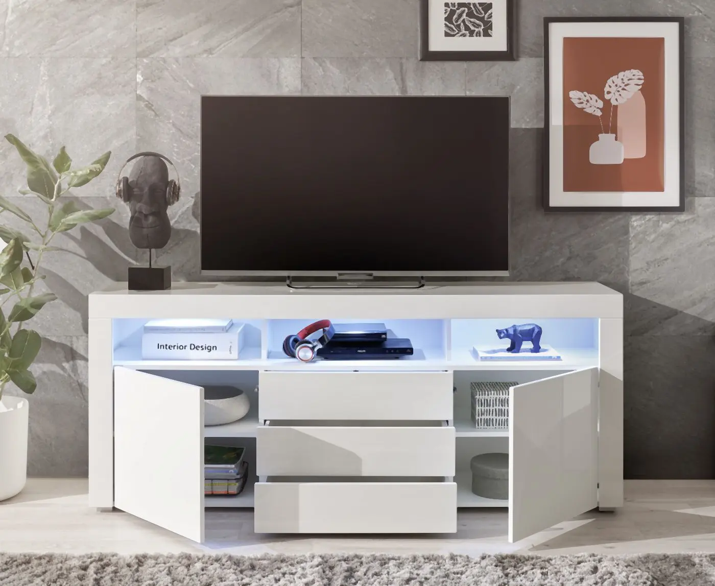 Sideboard Leeds inkl. Beleuchtung