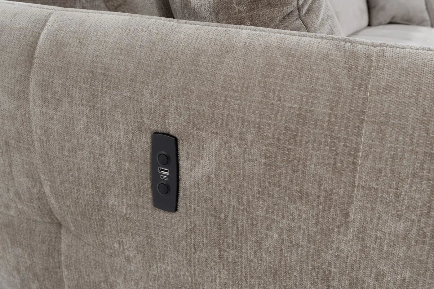 Wohnlandschaft Zoom taupe