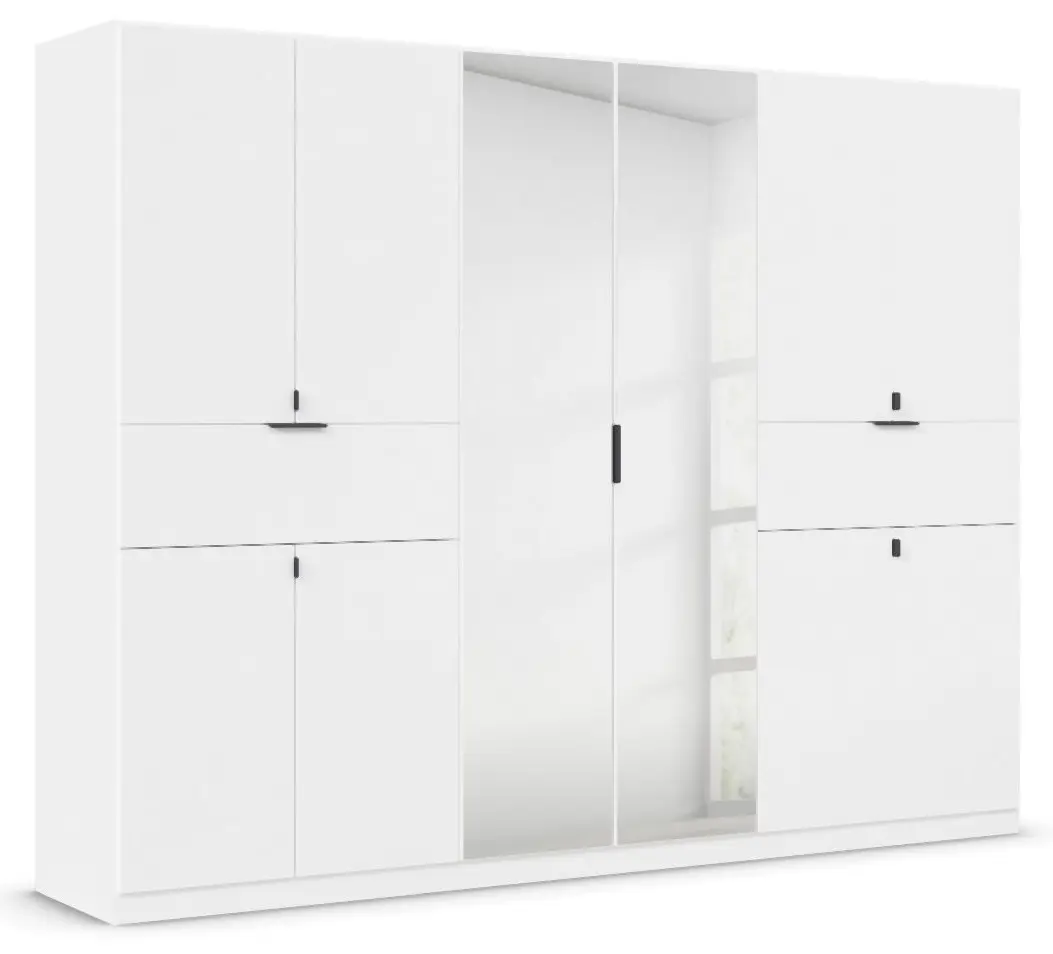Drehtürenschrank Ticao 10-türig  weiß