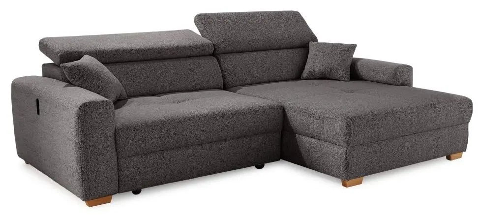 Wohnlandschaft Slider grau