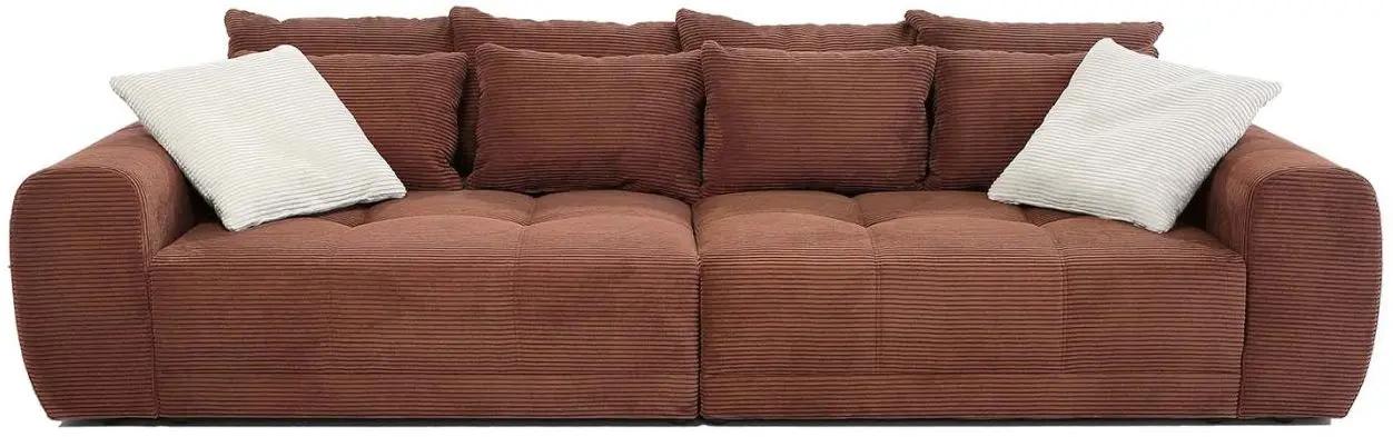 Big Sofa Janni Cord rostrot