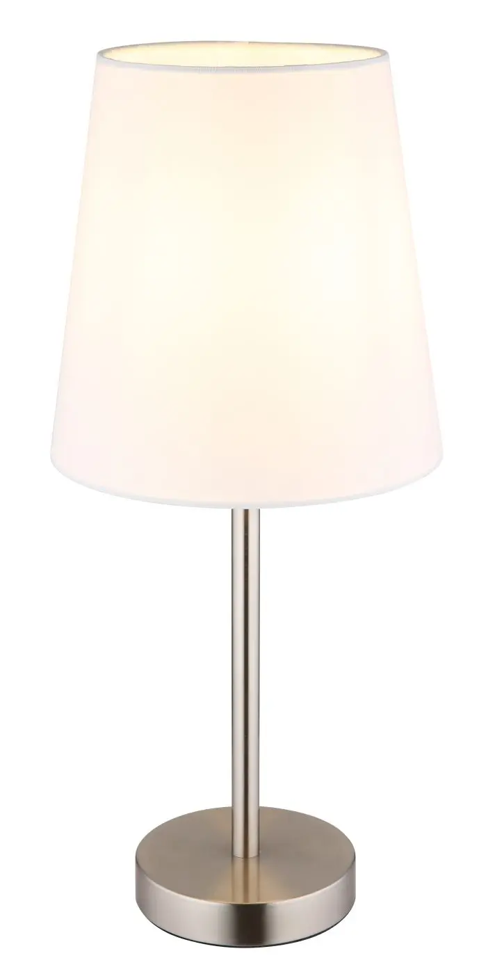 Tischleuchte Joris Nickel matt