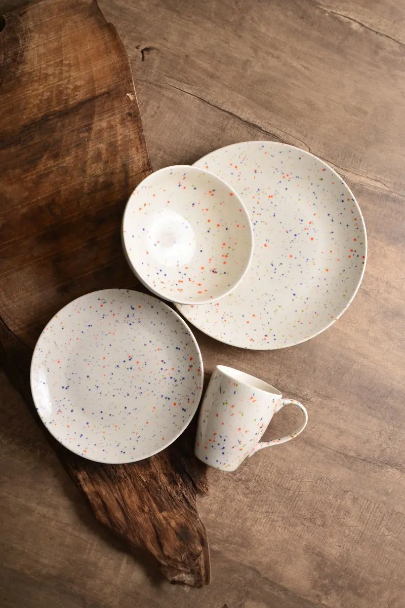 Suppenteller Confetti dots ca. 22 cm