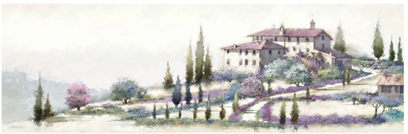 Leinwandbild Toscana 45 x 140 cm