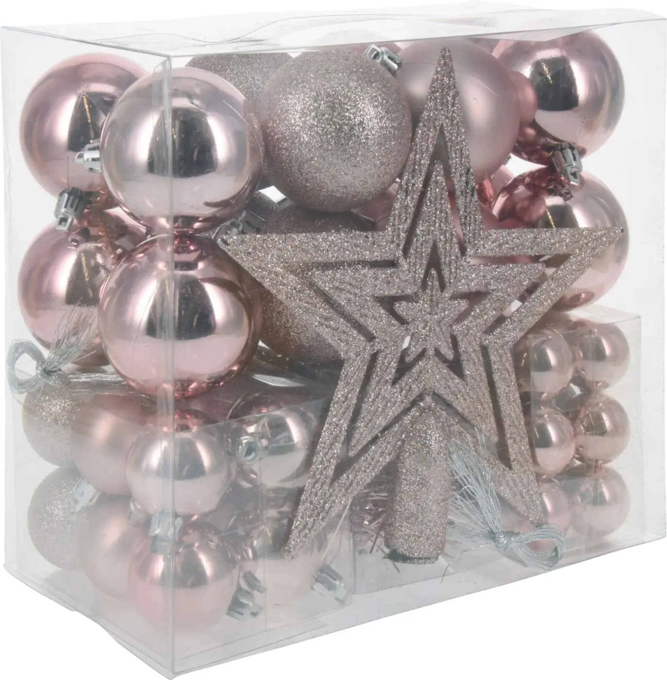 Weihnachtskugeln 54er Set