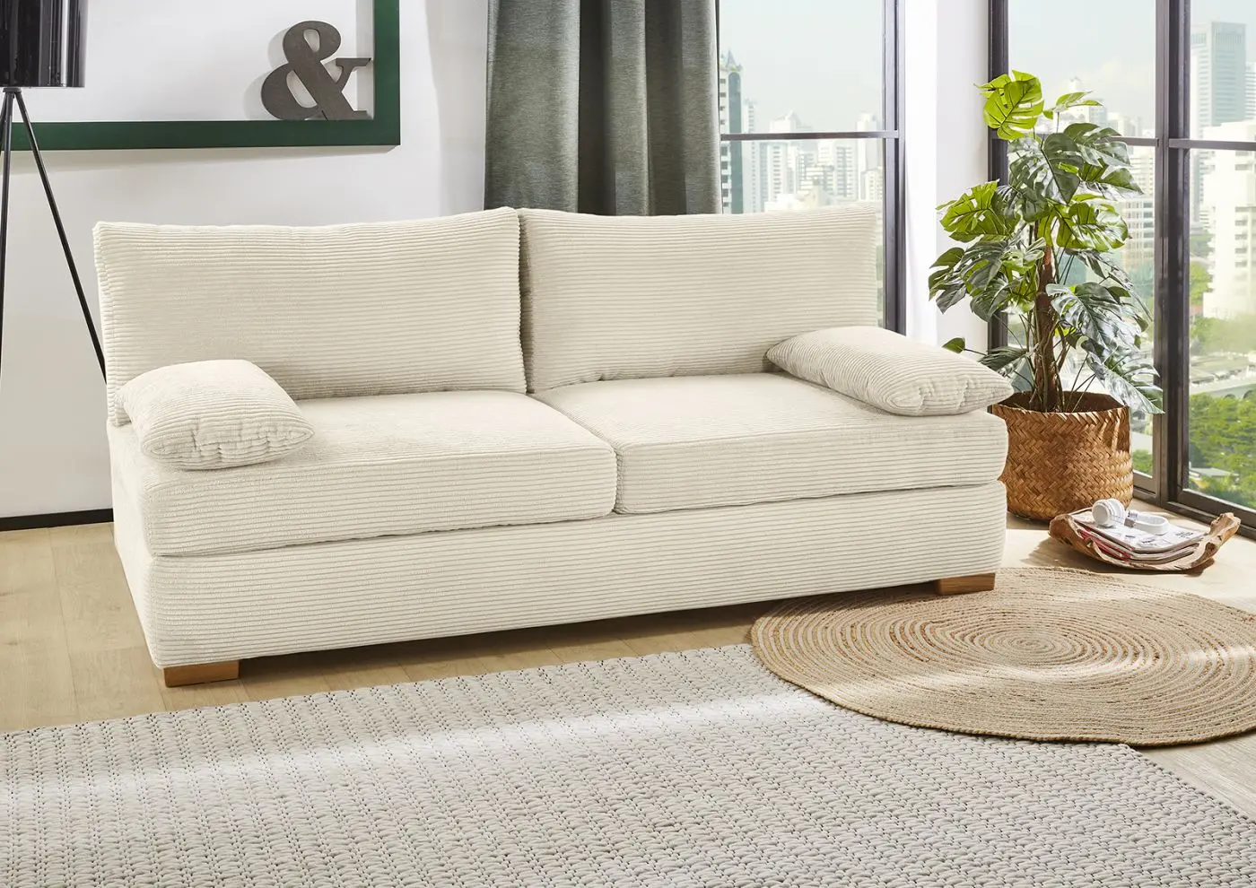 Dauerschläfer Derby Cord beige