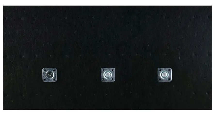 Wandgarderobe Grace Artisan Eiche/schwarz 60 x 30 cm