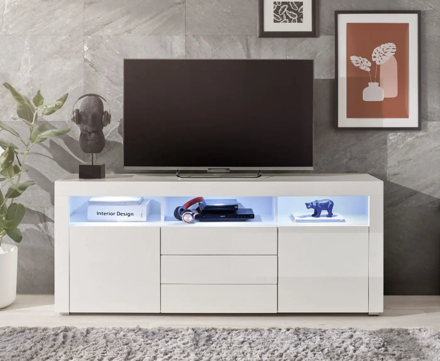 Sideboard Leeds inkl. Beleuchtung