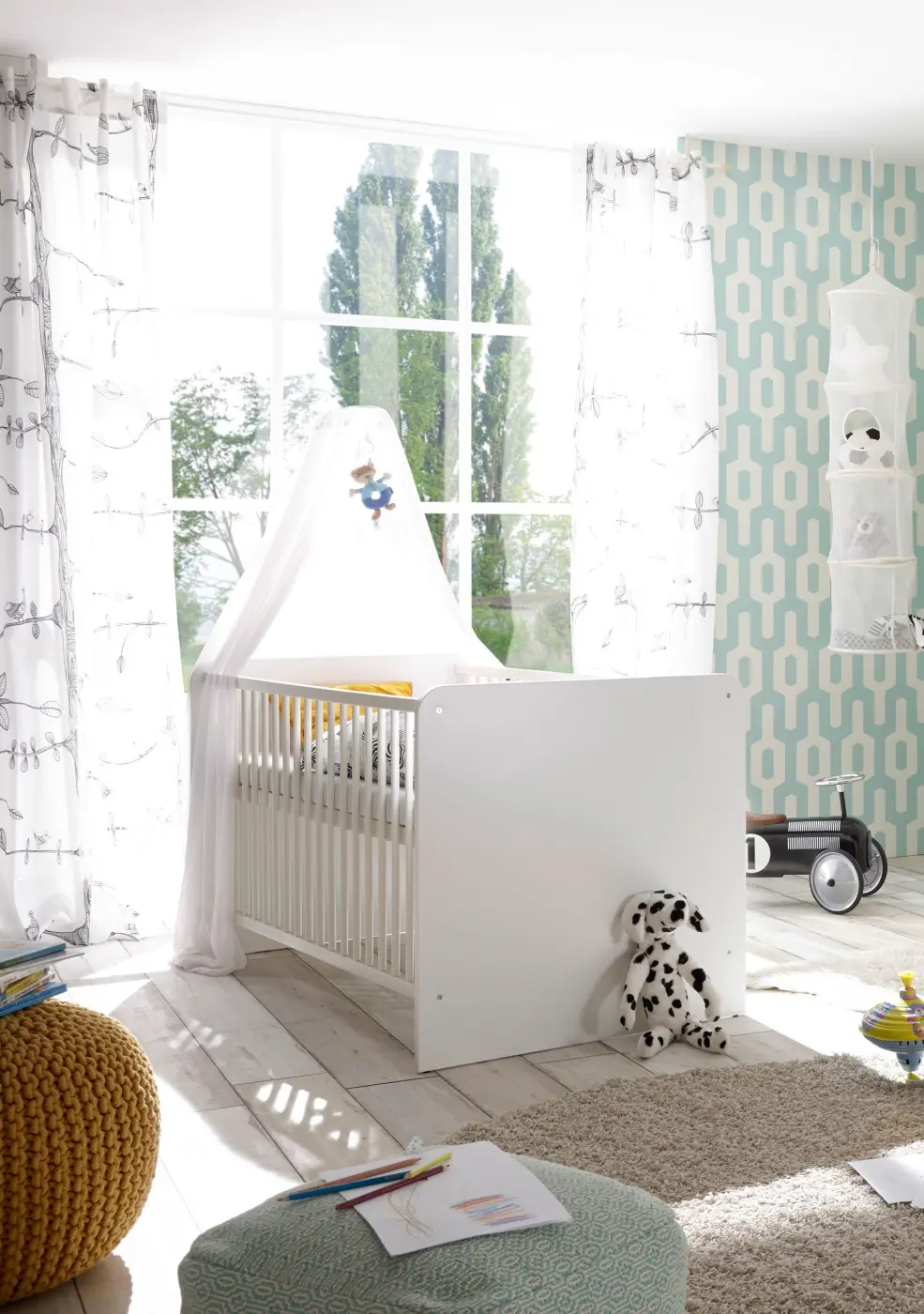 Babybett Bibo weiß 