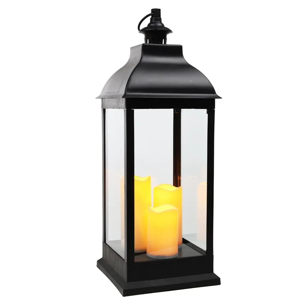 Laterne mit LED Kerze