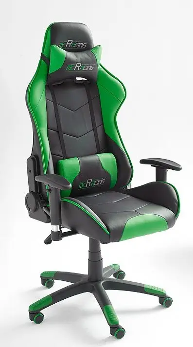 Gaming-Stuhl MC Racing schwarz/grün