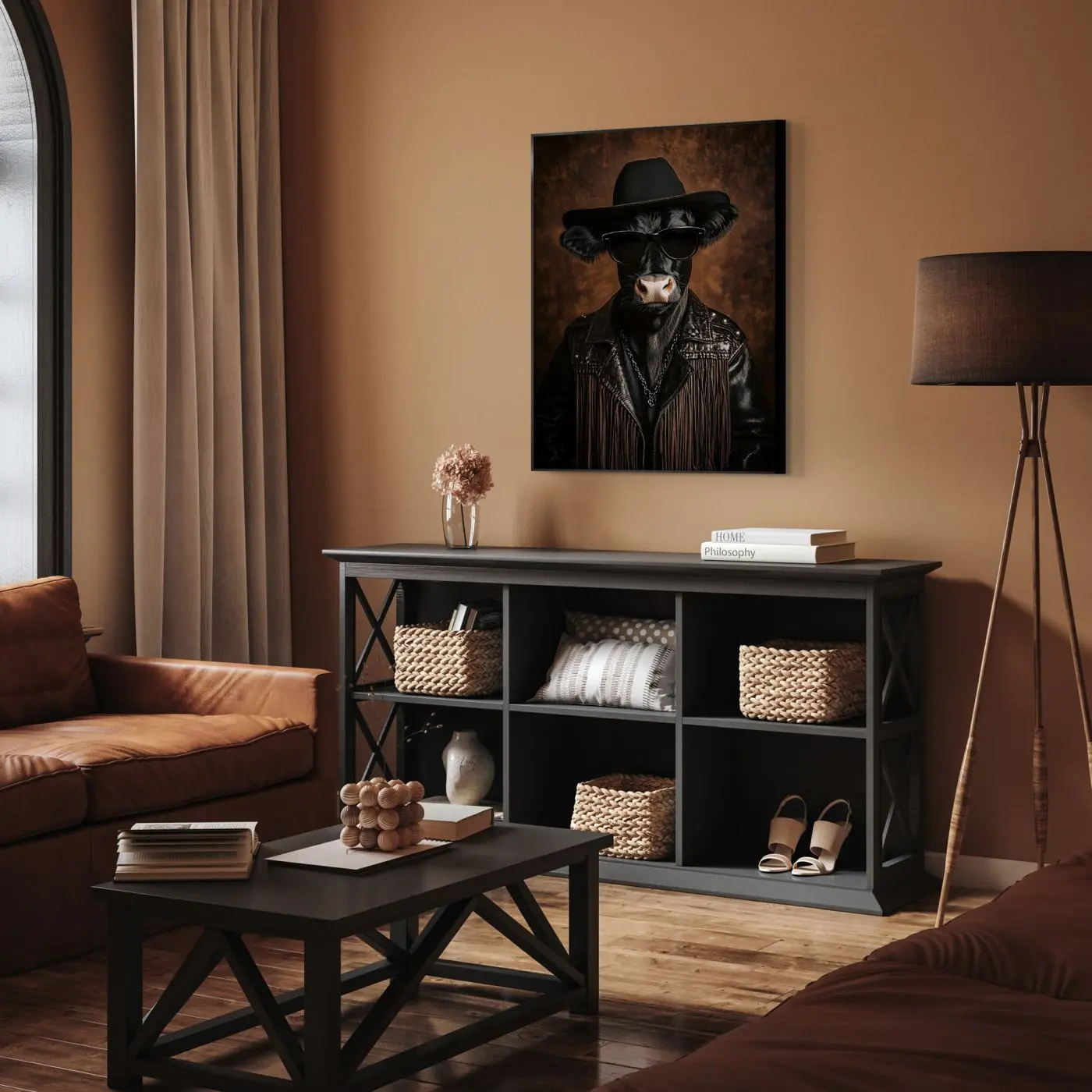 Bild gerahmt Wild Will 50 x 70 cm