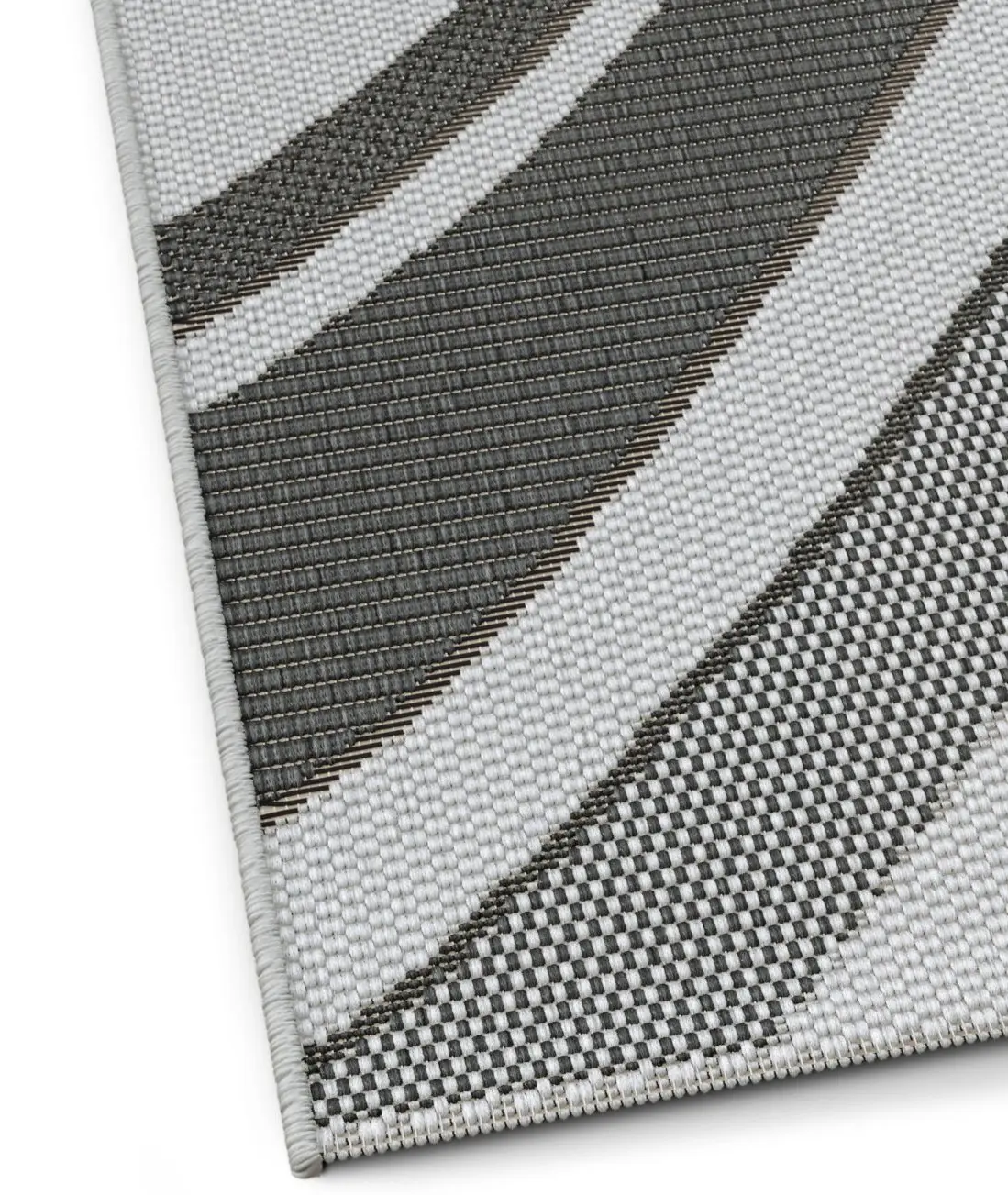Teppich Decora grau 80 x 150 cm