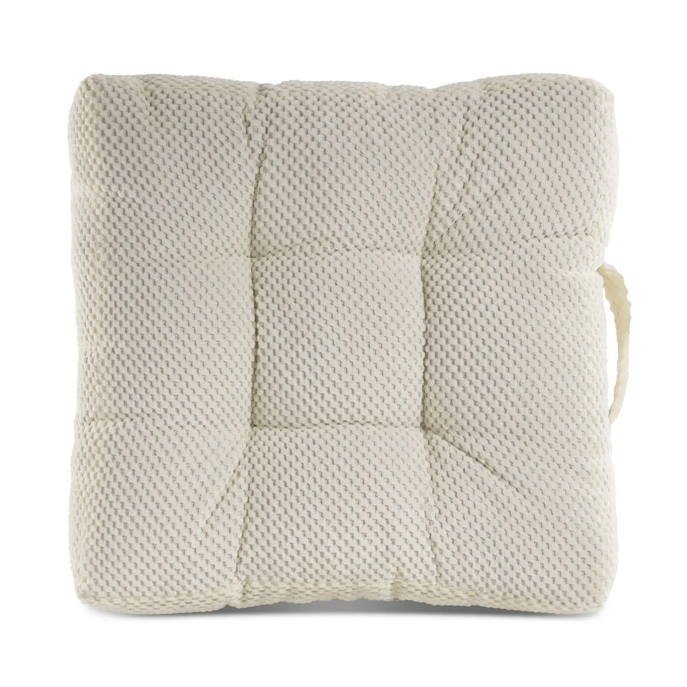 Sitzkissen Schlaufe 40 x 40 cm offwhite