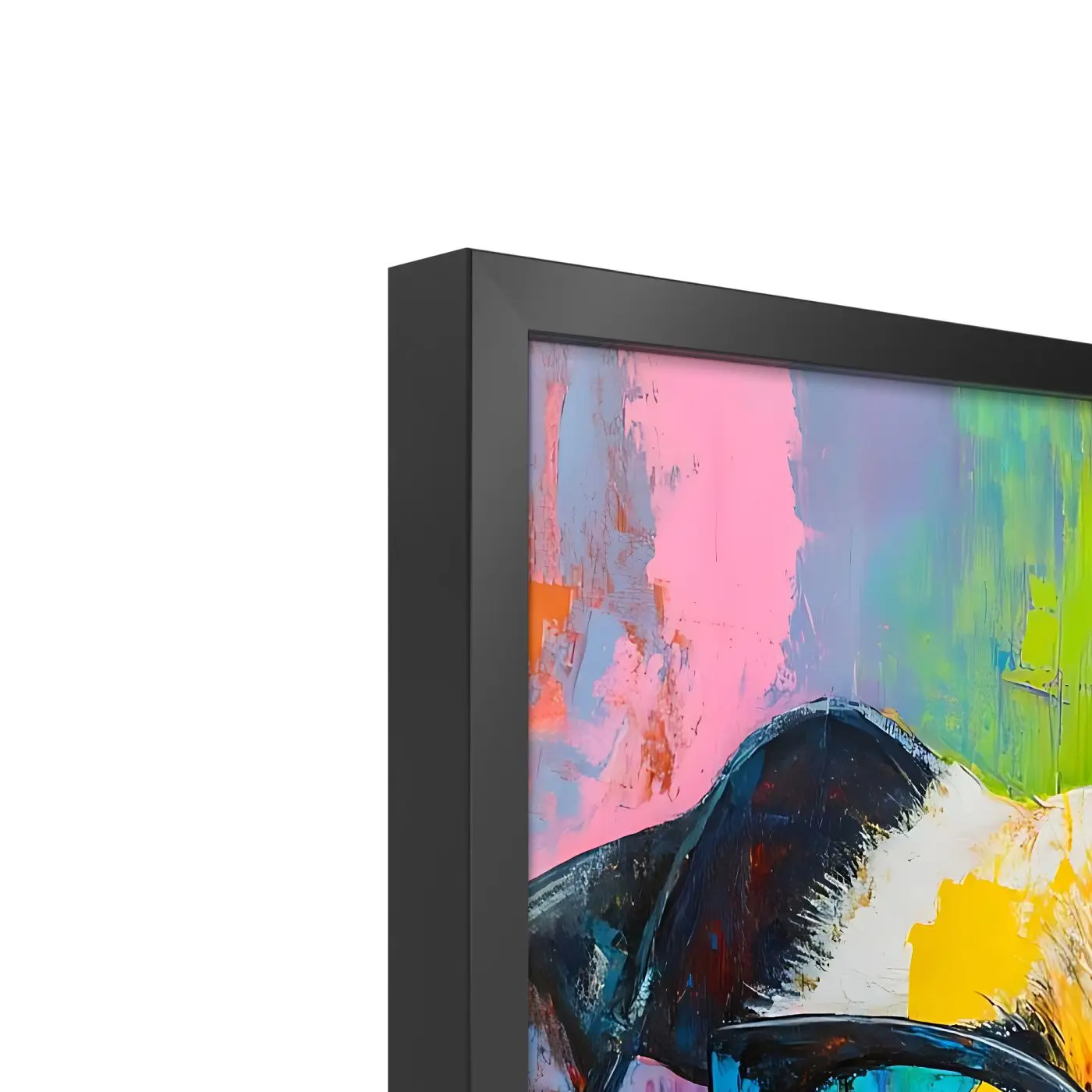 Bild gerahmt Puggy 50 x 70 cm