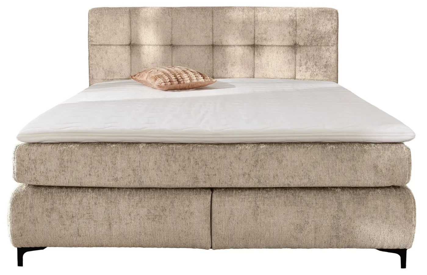 Boxspringbett Beatrice Mix 180 x 200 cm beige Boxspringbett Beatrice Mix 180 x 200 cm beige