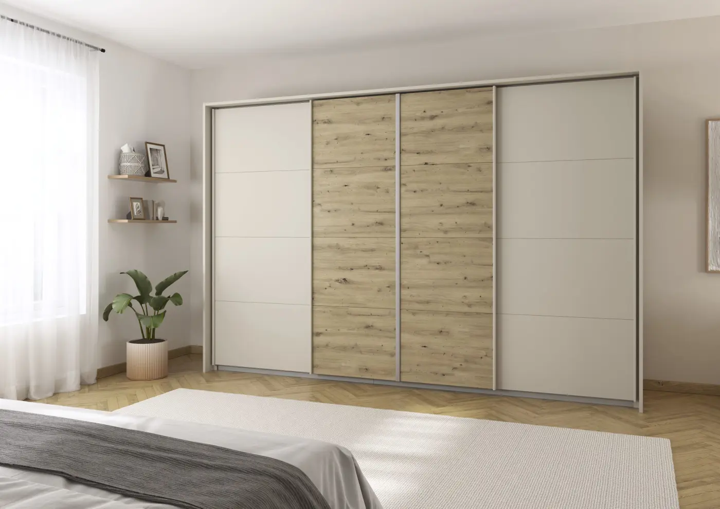 Schwebetürenschrank Syncrono