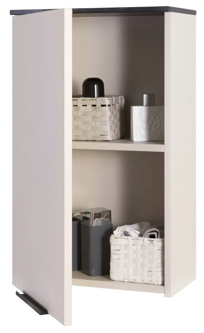 Badhängeschrank Promessa cashmere/Sahara Marmor