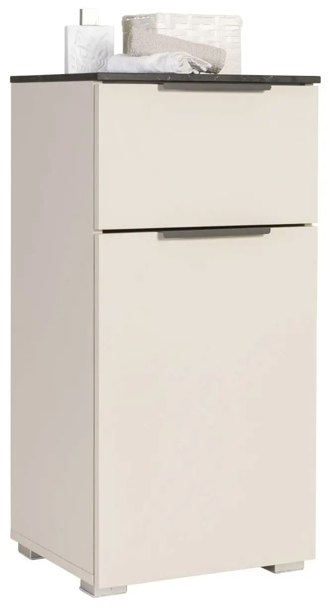 Bad Kommode Promessa cashmere/Sahara Marmor