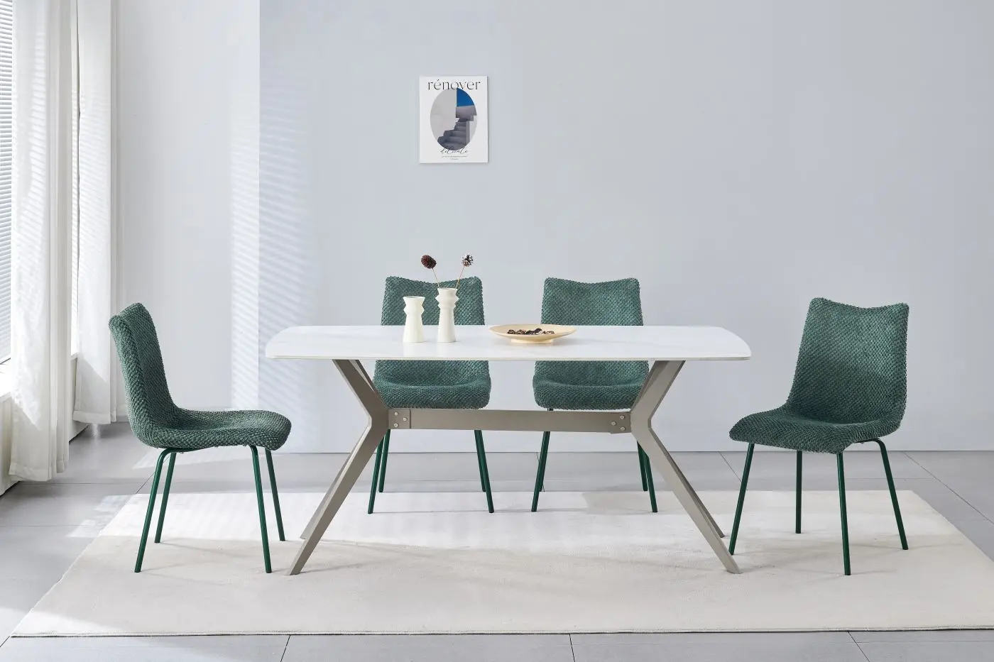 Polsterstuhl Libby olive