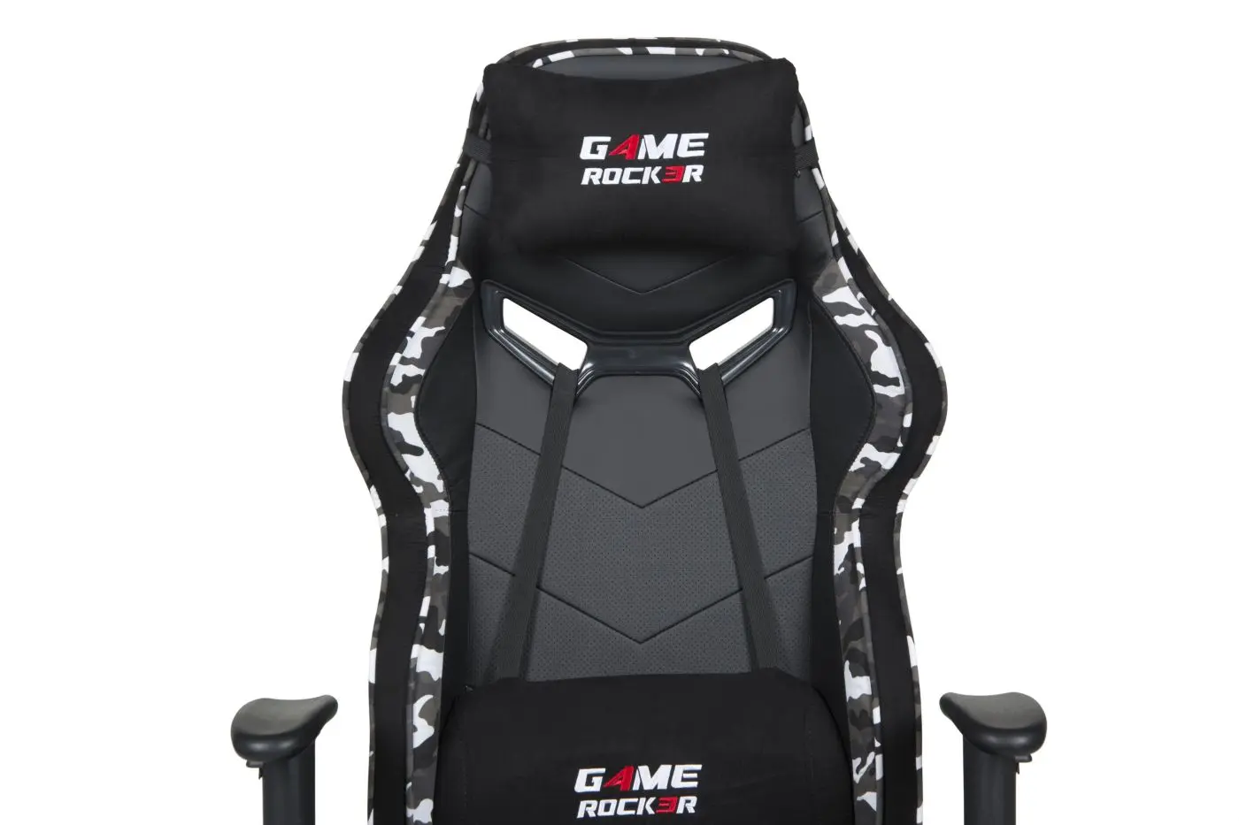 Gamersessel Game-Rocker schwarz/ grau