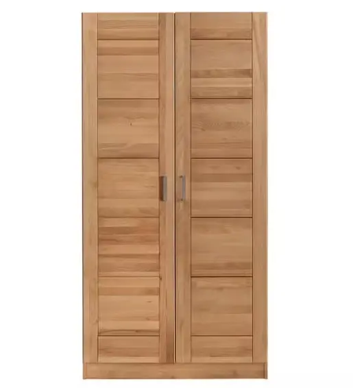Kleiderschrank Canterbury 2-trg. in Kernbuche massiv