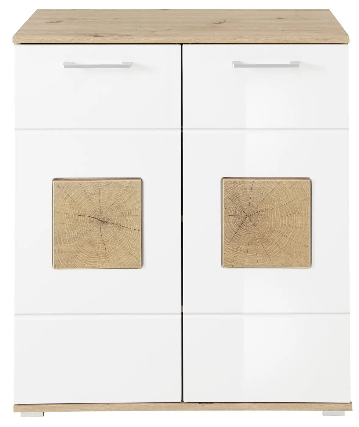 Schuhschrank Fun Artisan Eiche / weiß