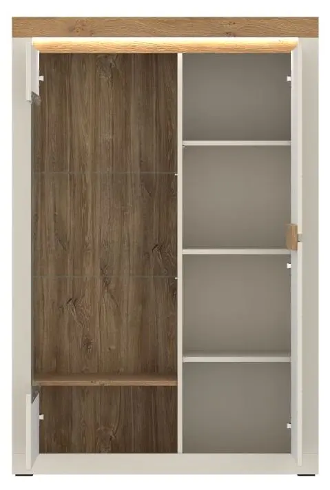 Highboard Naxxar kaschmir/Stone Eiche