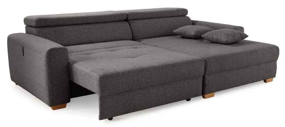 Wohnlandschaft Slider grau