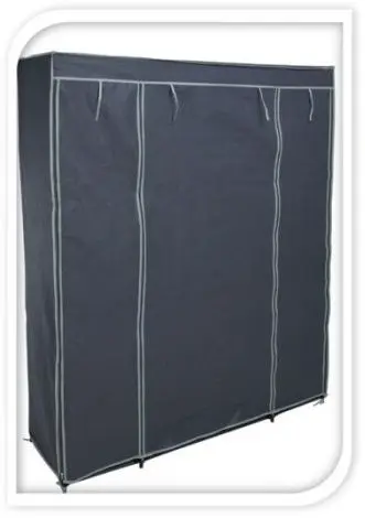 Stoffkleiderschrank 141 x 45 x 167 cm