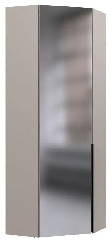 Eckschrank New York 1-türig saharagrau