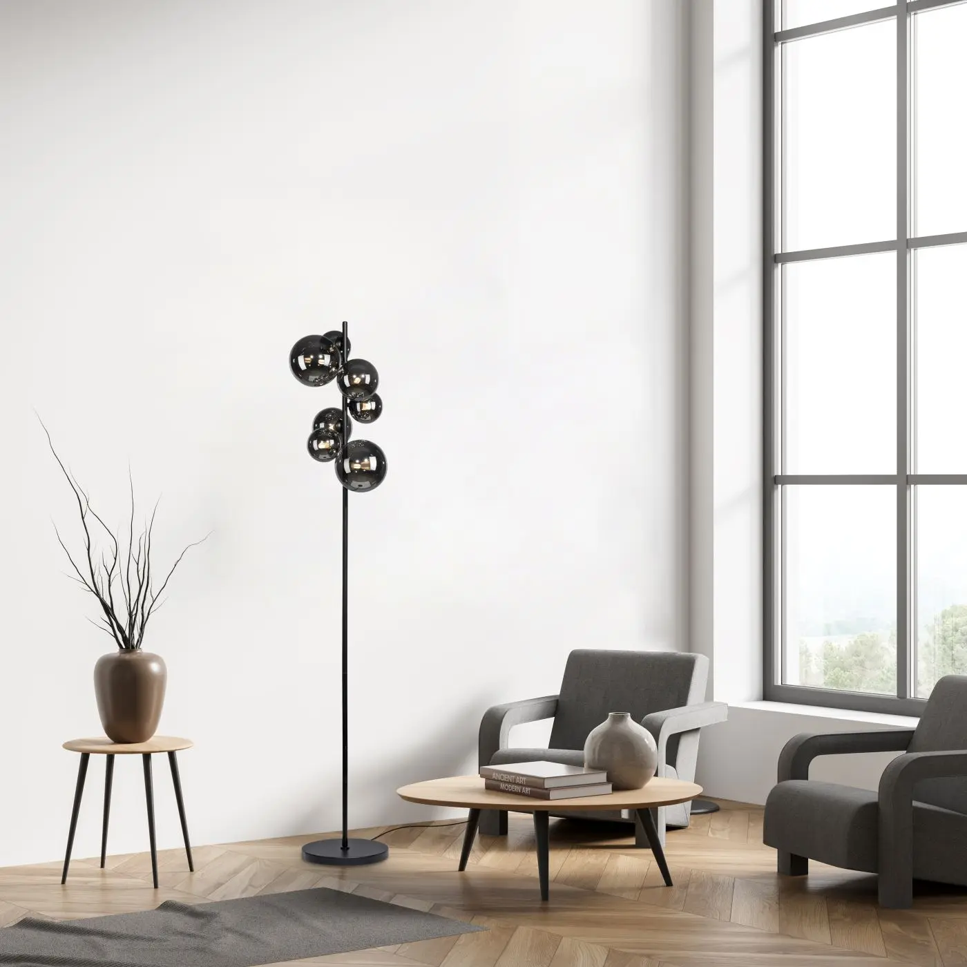 Stehleuchte Popsicle schwarz 