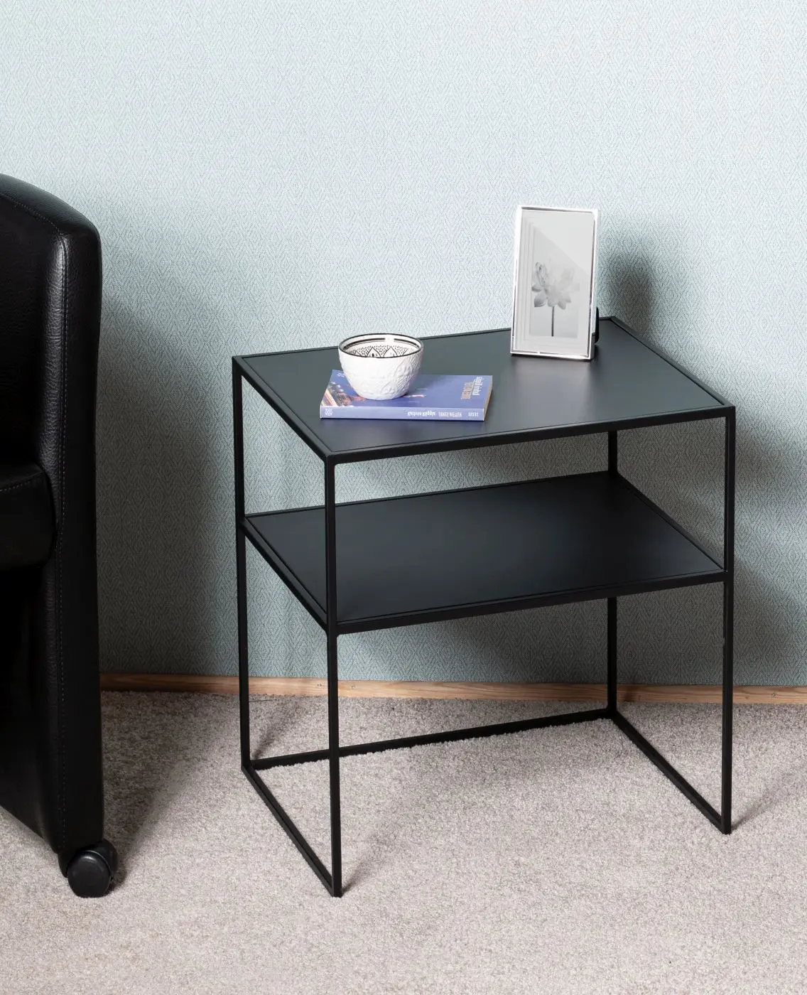 Beistelltisch Melbourne schwarz